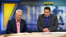 VR studio set design Virtual Set Design (screengrab from Setanta Sports)