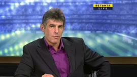 VR studio set design Virtual Set Design (screengrab from Setanta Sports)