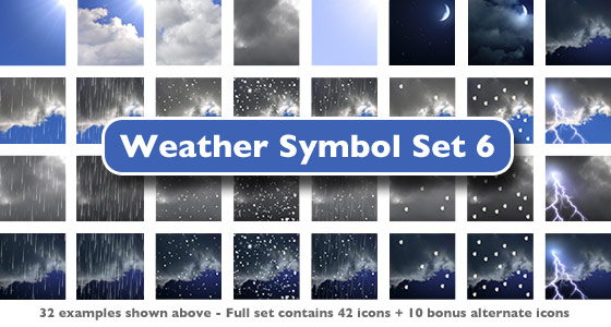 weather symbols