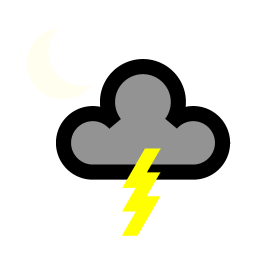 Weather icon : Thundery Showers