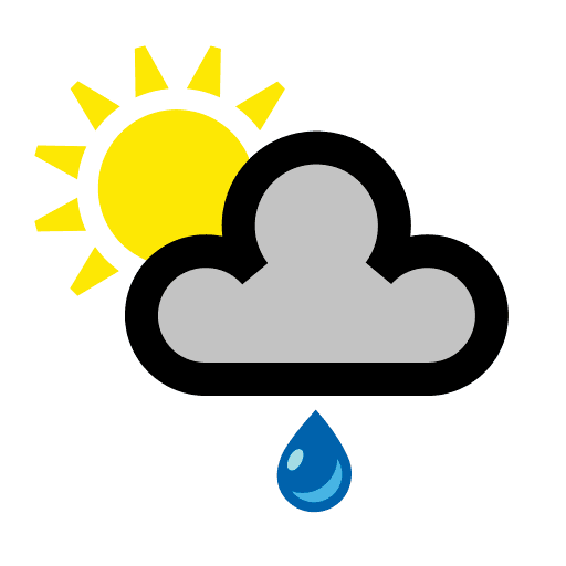 TV weather symbols