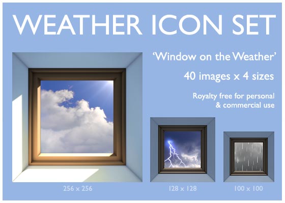 weather icons for websites