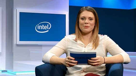 Virtual Studio Set for Intel UK