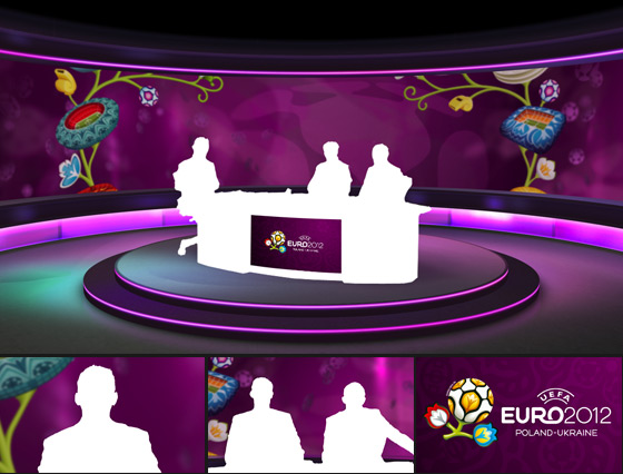 Euro 2012 Virtual Studio