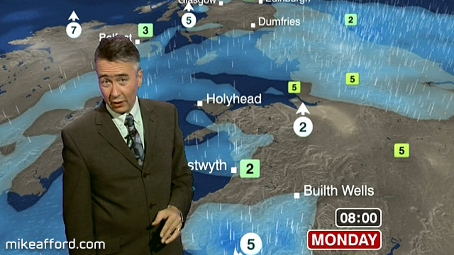 BBC weather graphics - new BBC Weather map