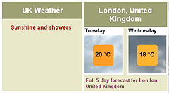 weather icons - outlook tests