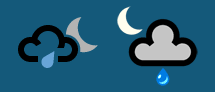weather symbols (night)