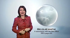 BBC Weather ident - grey skies