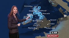 BBC Weather graphics - Overnight frost