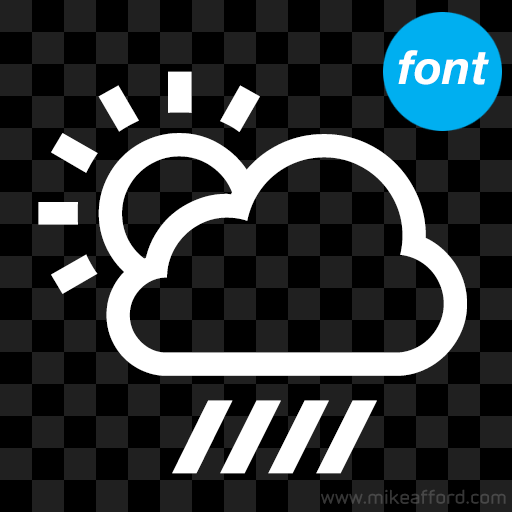 weather icon font MS-01