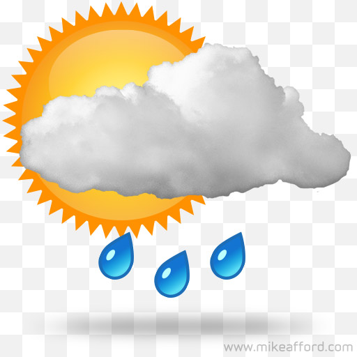 weather icon example rain showers